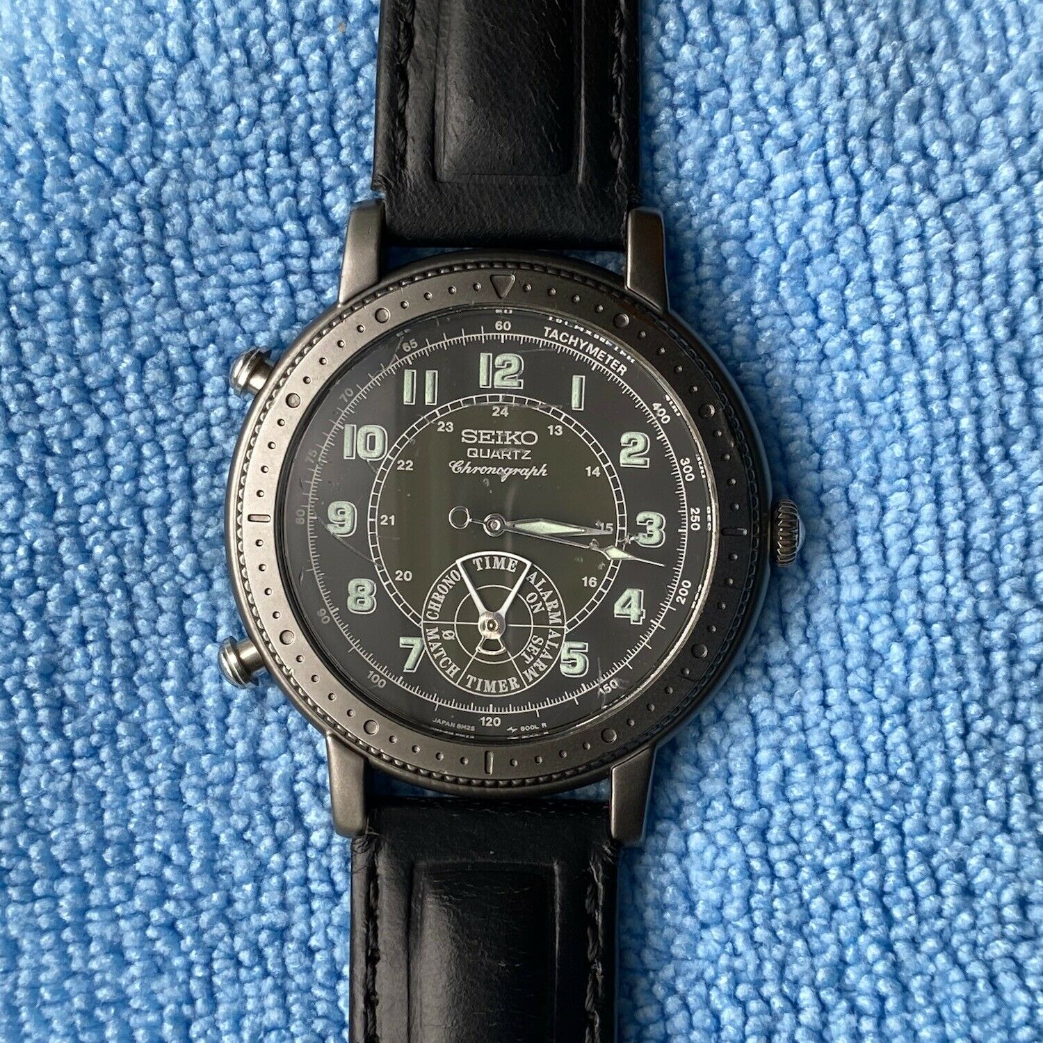 Vintage SEIKO Quartz Chronograph 8M25-8019 