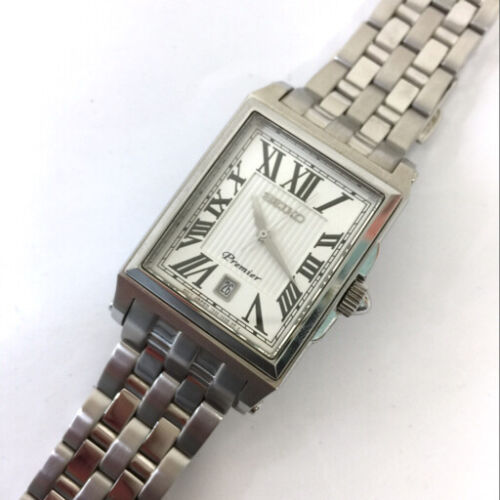 セドバン Seiko Premier Quartz Watch 7N32-0DS0 27mm From Japan 007