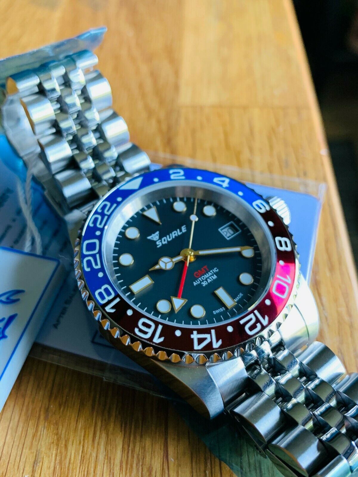 Squale hotsell gmt pepsi