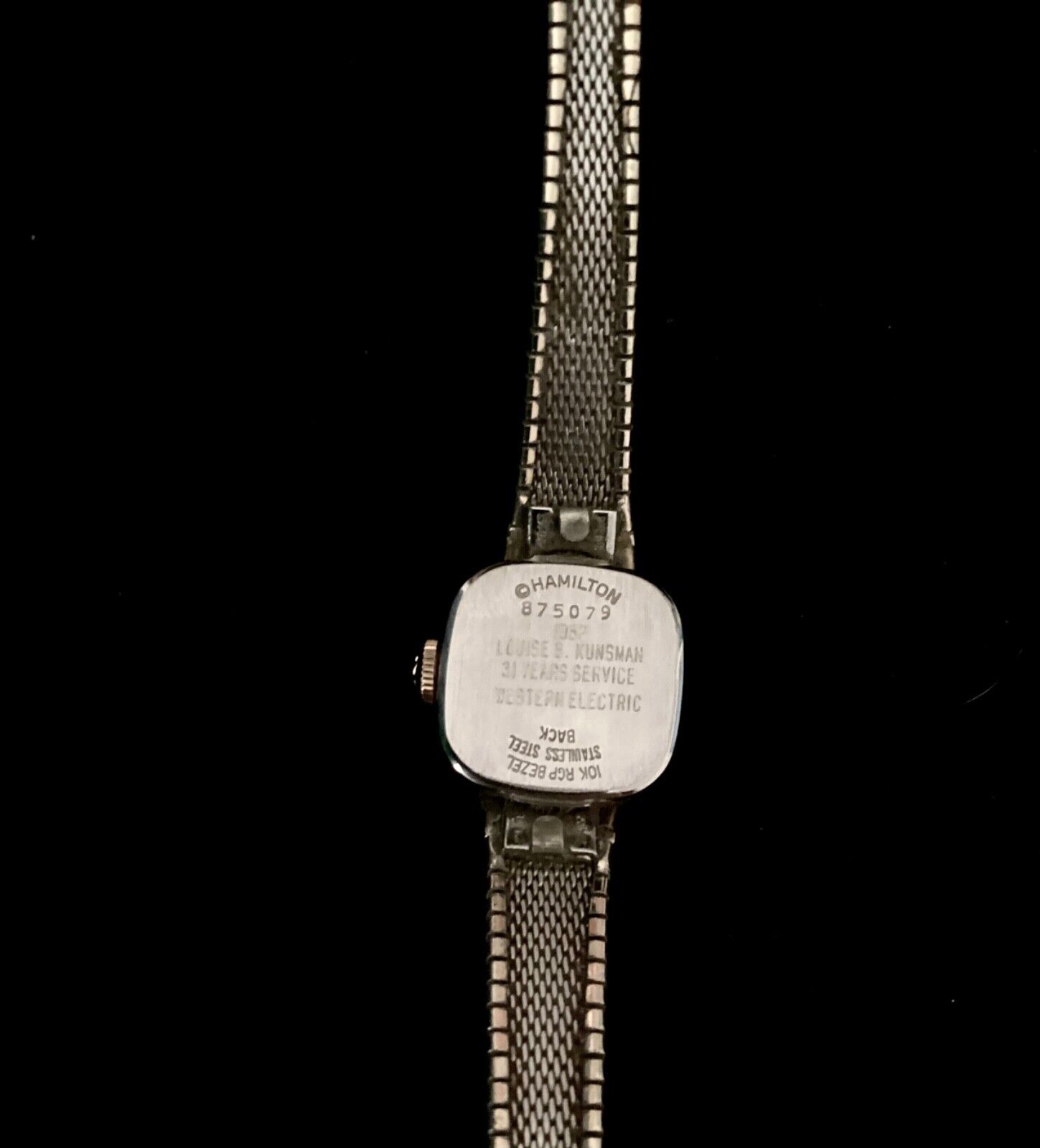 VTG Hamilton 875079 KESTENMADE 10K RGP Ladies Watch WESTERN