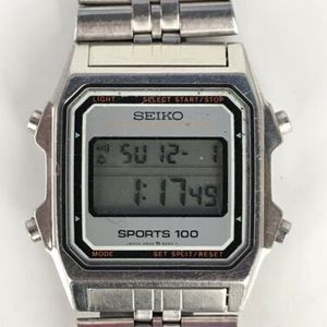 Seiko Sports 100 A904-5090 Quartz Vintage Rare Wrist Watch Japan Alarm  Chrono | WatchCharts
