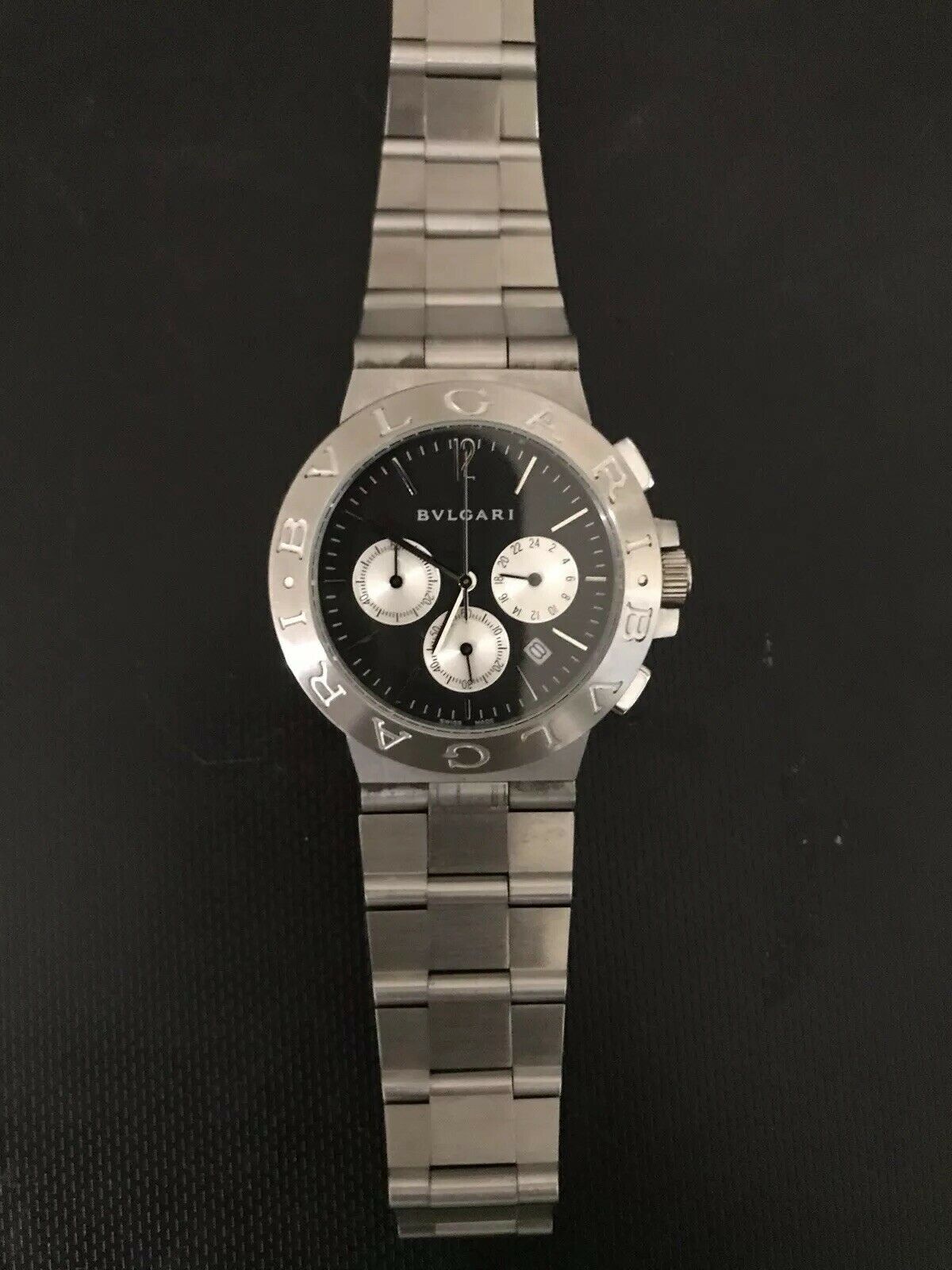 bulgari SD 38 S Chronograph date #L2161 Authentic | WatchCharts