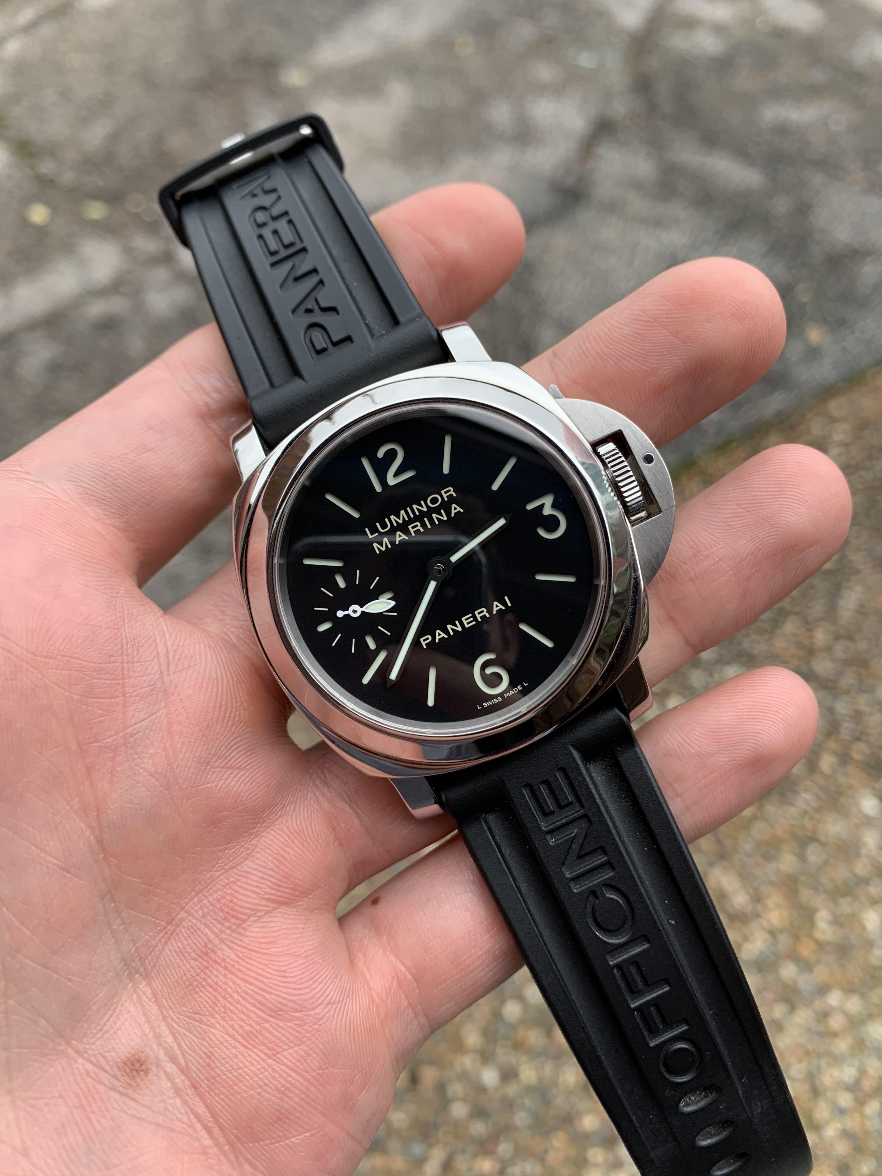 Panerai PAM 111 Sandwich Dial Serviced Complete Set