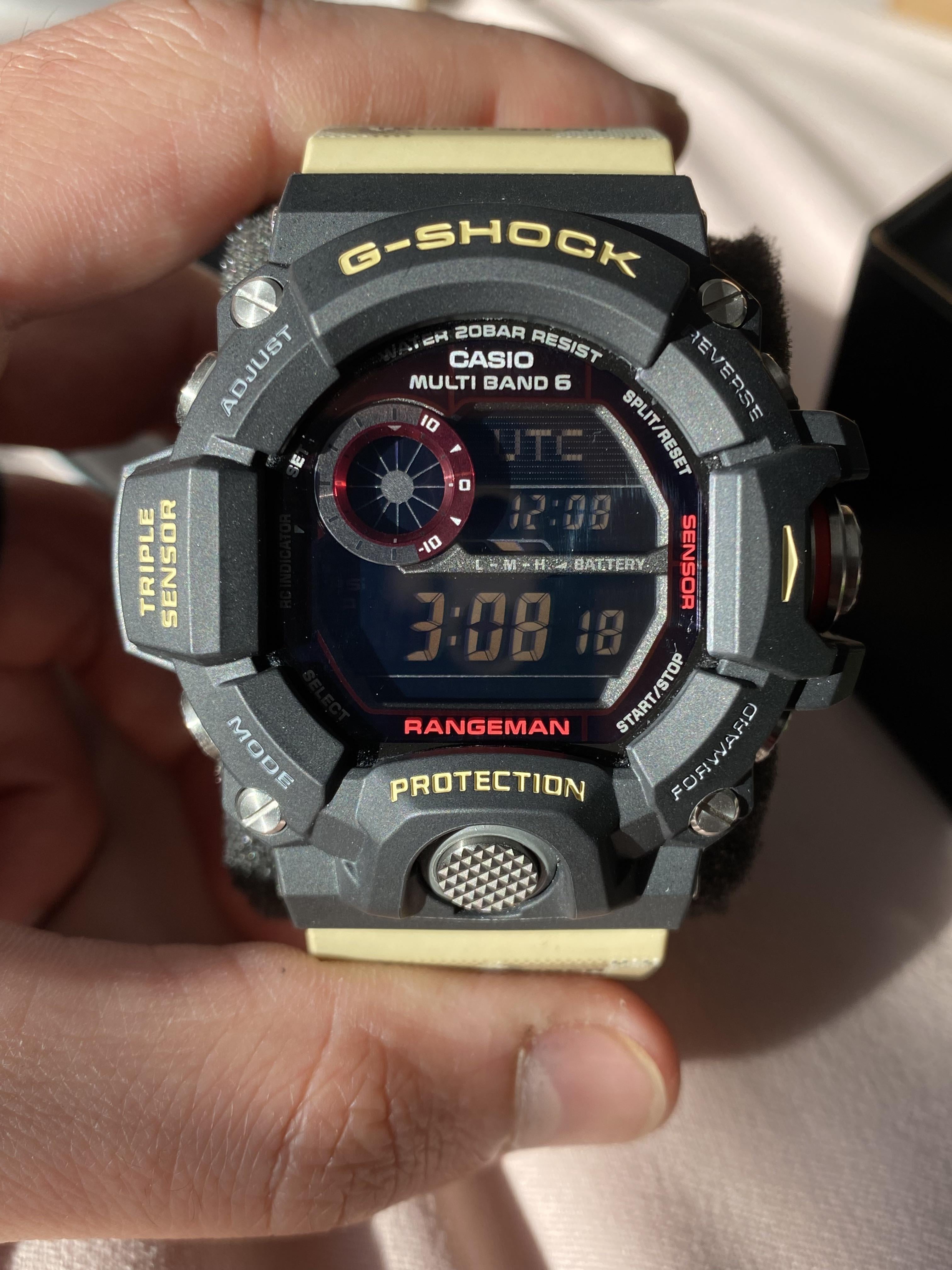 Casio G Shock Rangeman Rangeman Desert Camo WTS] G-Shock Rangeman
