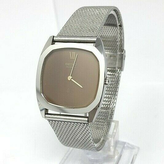 w500] Vintage SEIKO SHAC 6020-5260 Agate dial Quartz Working New