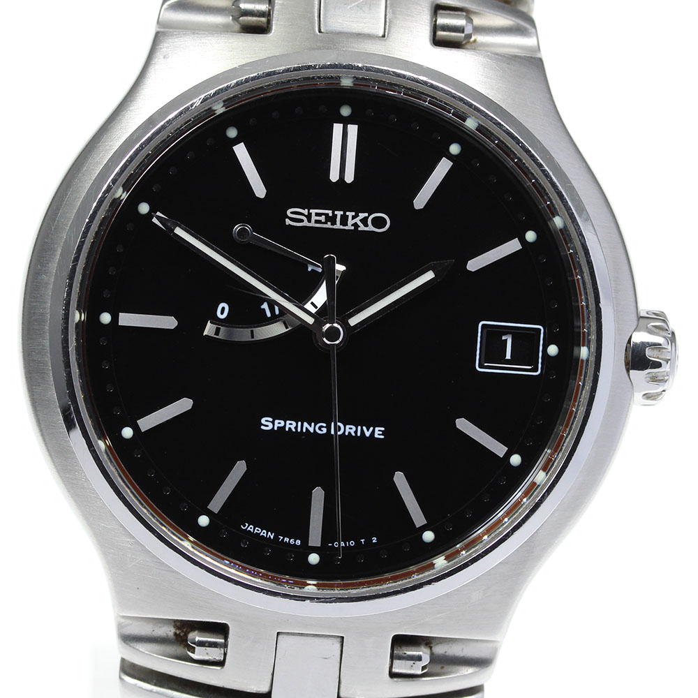 ☆ In translation [SEIKO] Seiko Spring Drive First Model SBWA001 7R68-0A10  Spring Drive Men [Used] | WatchCharts