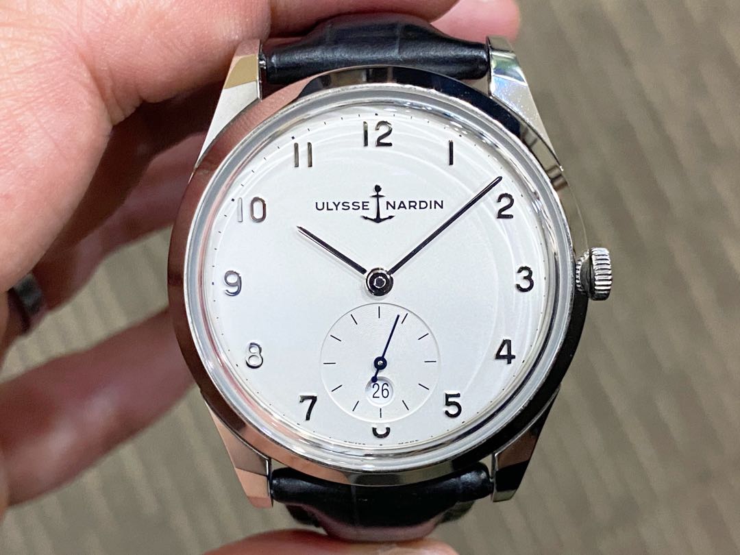 Like New Complete Local Feb 19 Ulysse Nardin UN Classico Paul