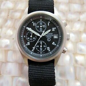 Pulsar raf chronograph best sale