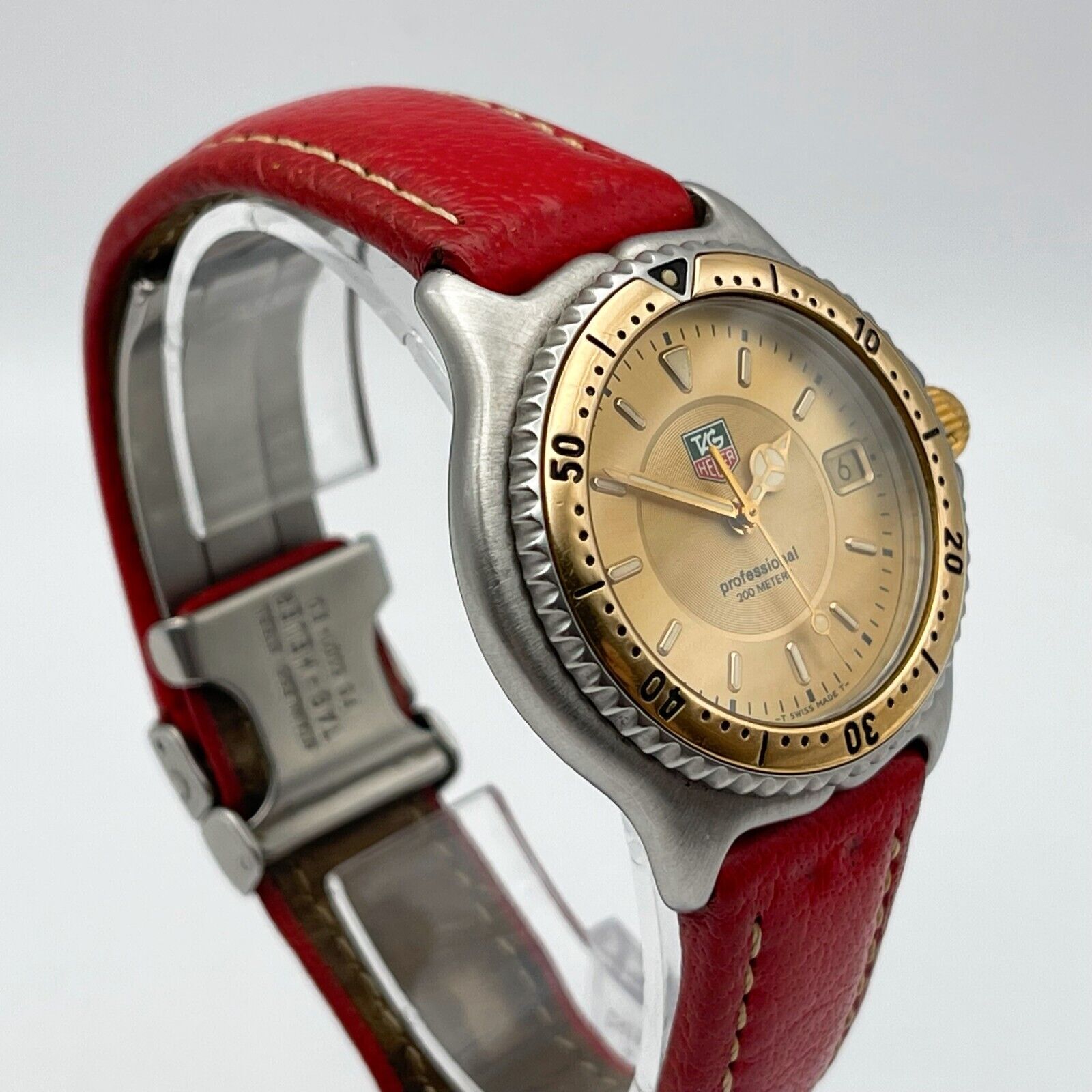 TAG HEUER s/el professional 200m unisex 34mm WI1251-K0 diver Gold