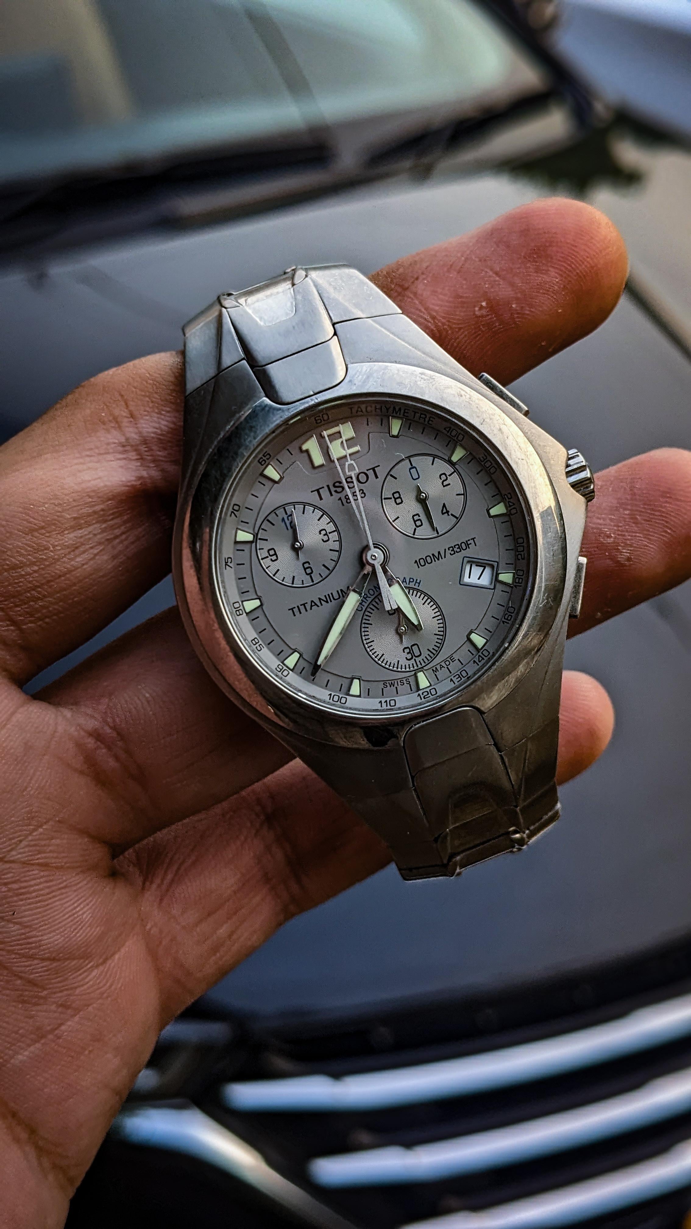 MGM HAU TISSOT T 675 Chronograph 1853 Titanium Quartz