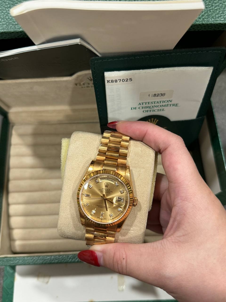 Brand new rolex on sale presidential