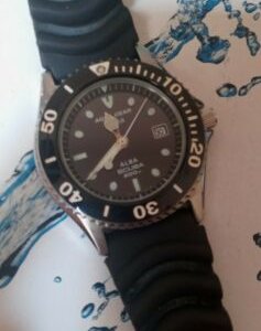 Rare Seiko Alba Aqua Gear APBD077 V145-0J90 Solar Scuba 200m