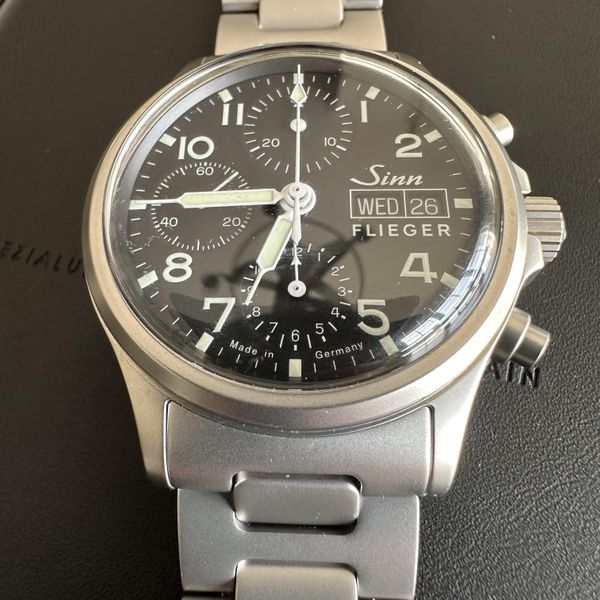 [WTS] Sinn 356 Flieger Acrylic on bracelet, box/papers, great condition ...