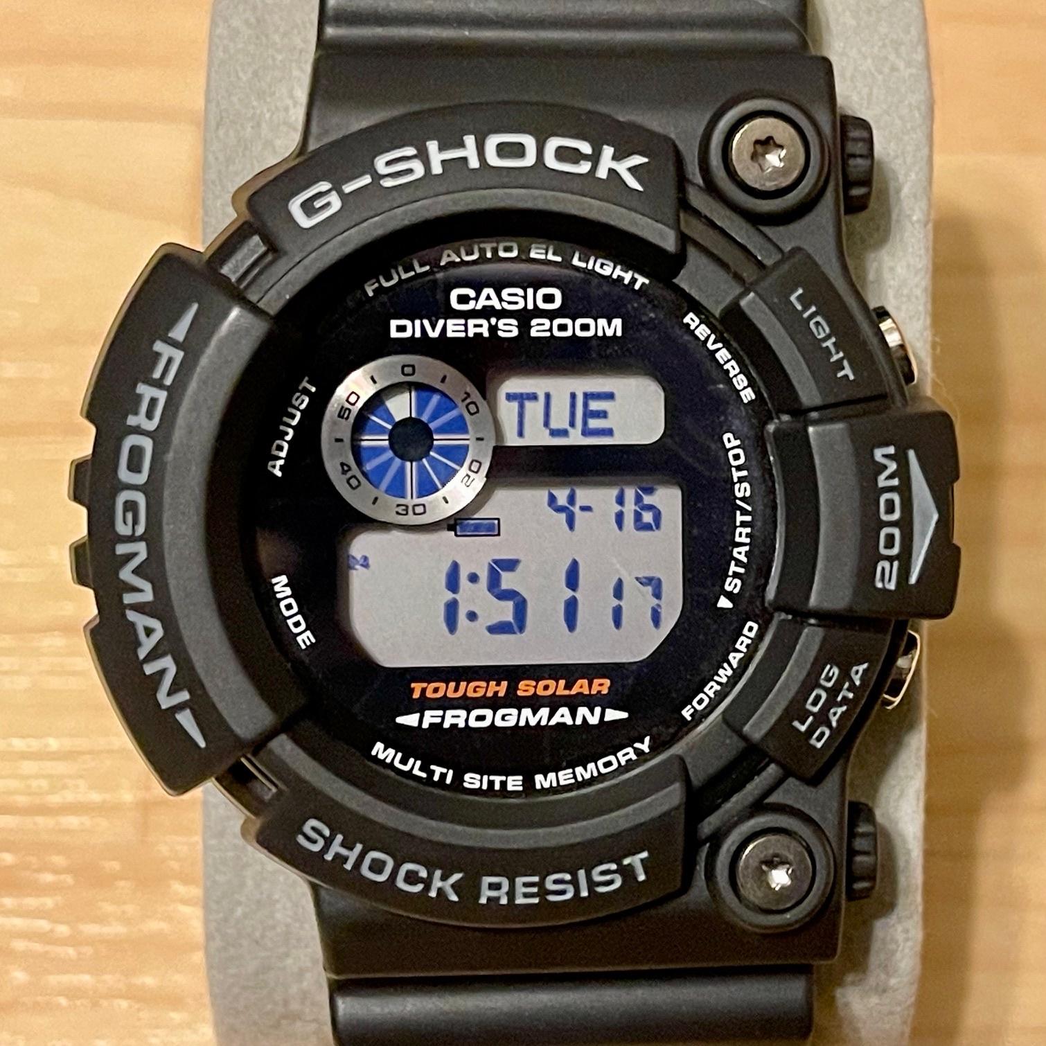 時計 G-SHOCK FROGMAN GW-200RB-1JF BLACK SPOTS CASIO G-SHOCK GWF-D1000B-1JF Japan Domestic New | eBay