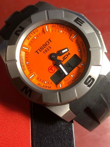 tissot t touch orange