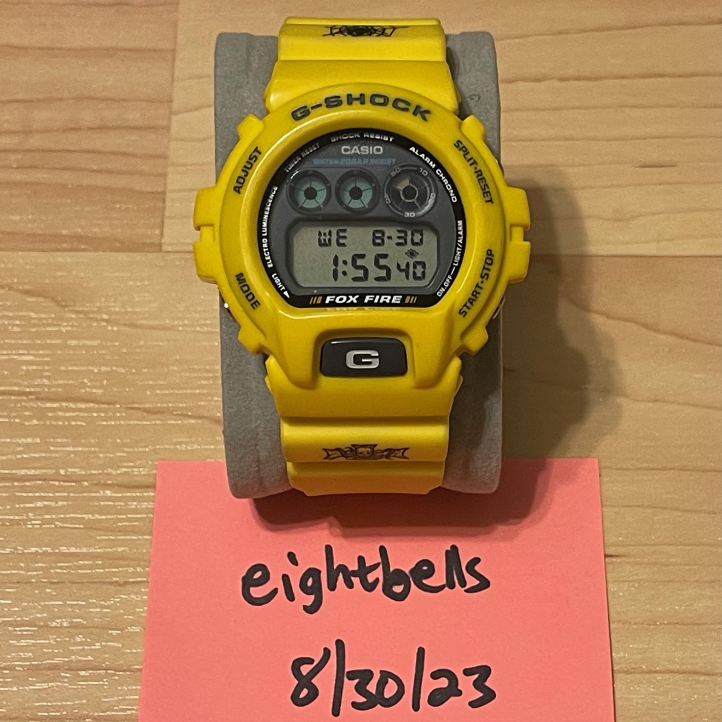 G-SHOCK カシオ DW-6900H-9 FOX FIRE イエロー - daterightstuff.com