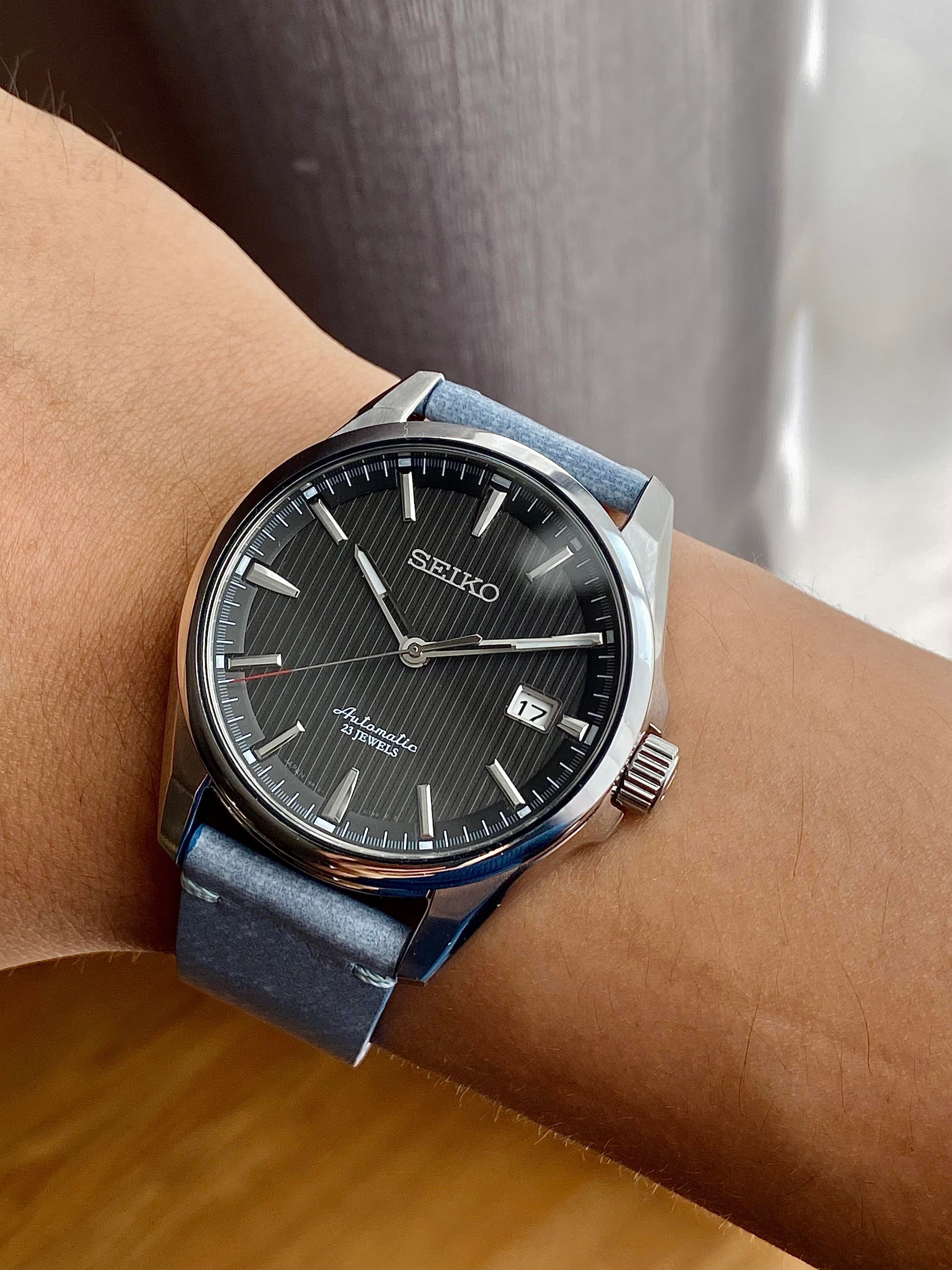 WTS] Seiko SARX017 [good condition with blue leather straps] | WatchCharts