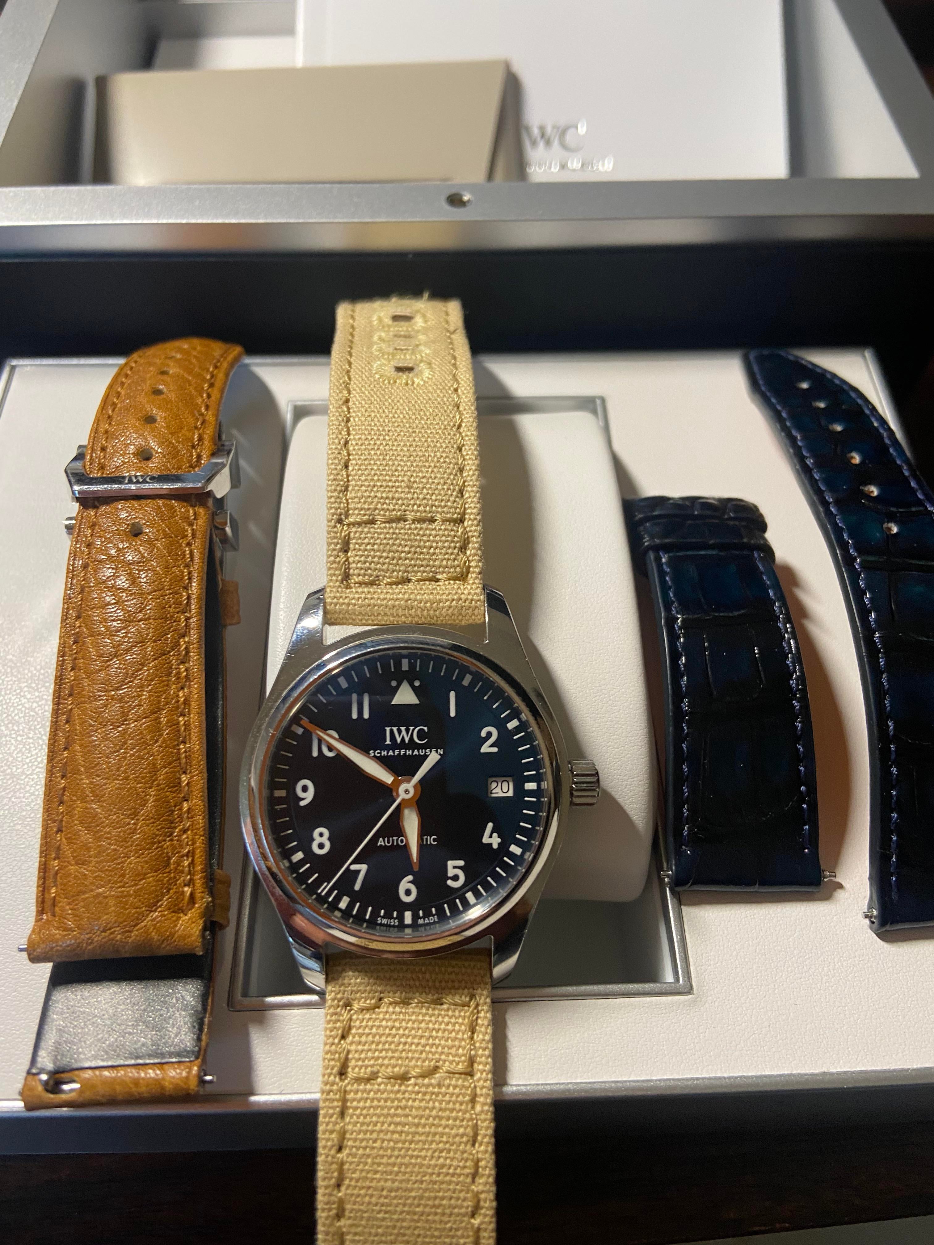 [WTS] IWC 36mm Pilot - Blue face | WatchCharts