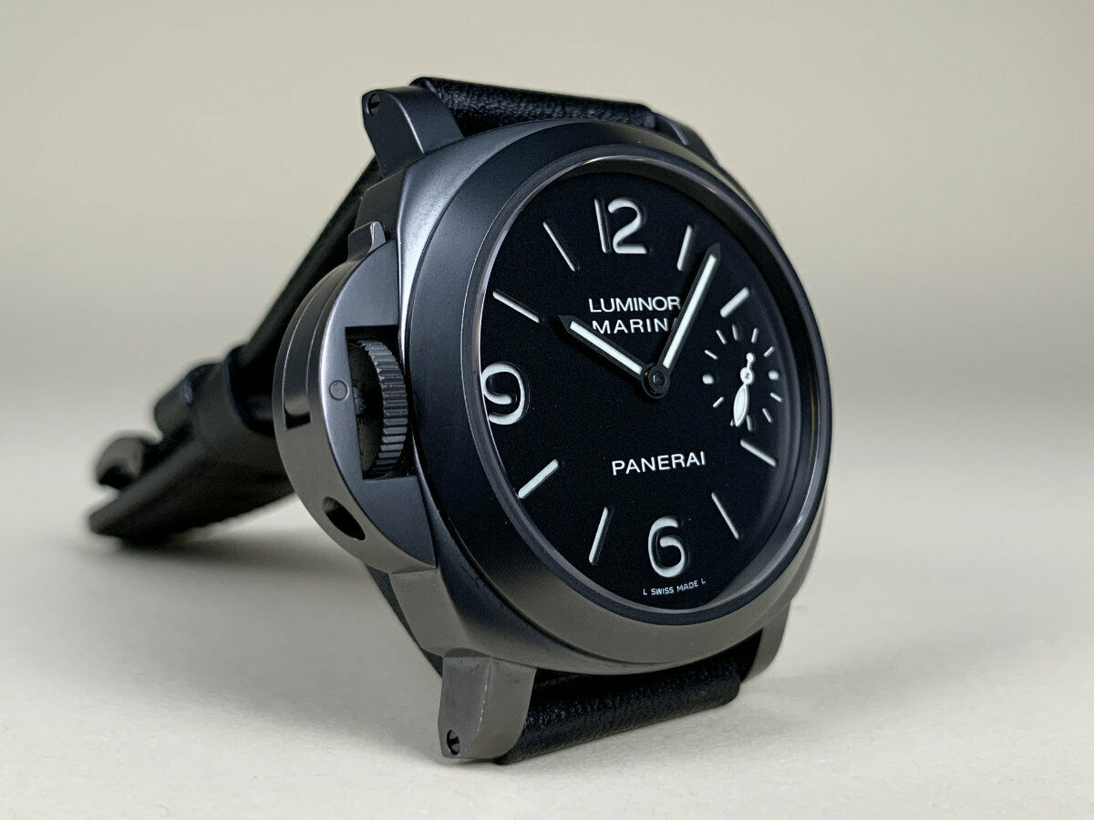 Panerai PAM00026 PAM 26 K Luminor Marina Left Handed Destro PVD