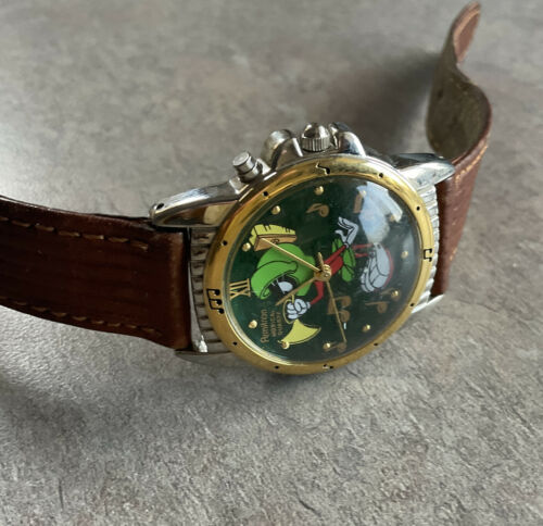 Vintage Armitron Marvin The Martian Analog Quartz Musical Watch