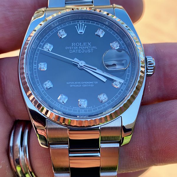 PRICE DROP Rolex Datejust 116234 with Extras WatchCharts