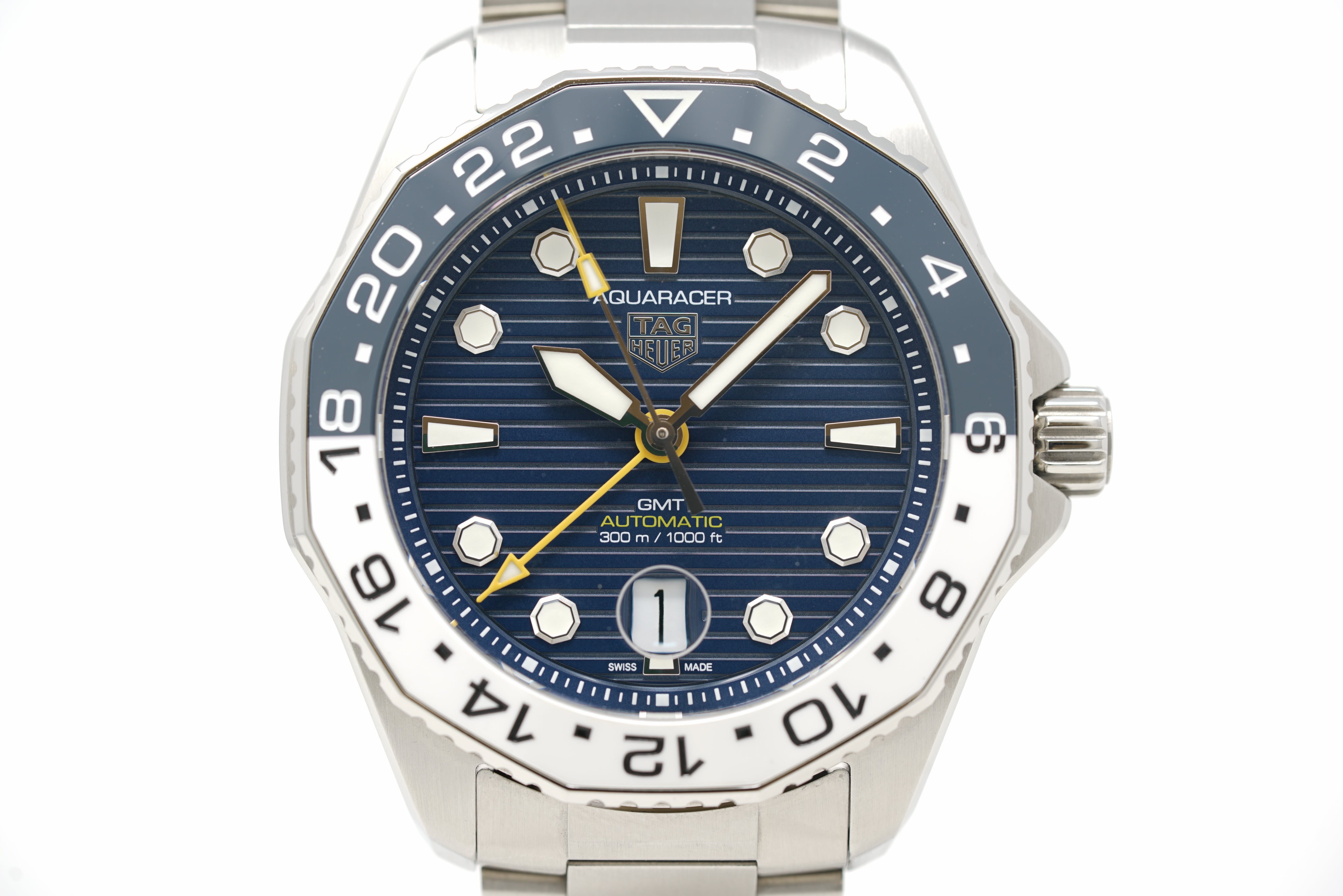 Pre owned tag clearance heuer aquaracer calibre 5