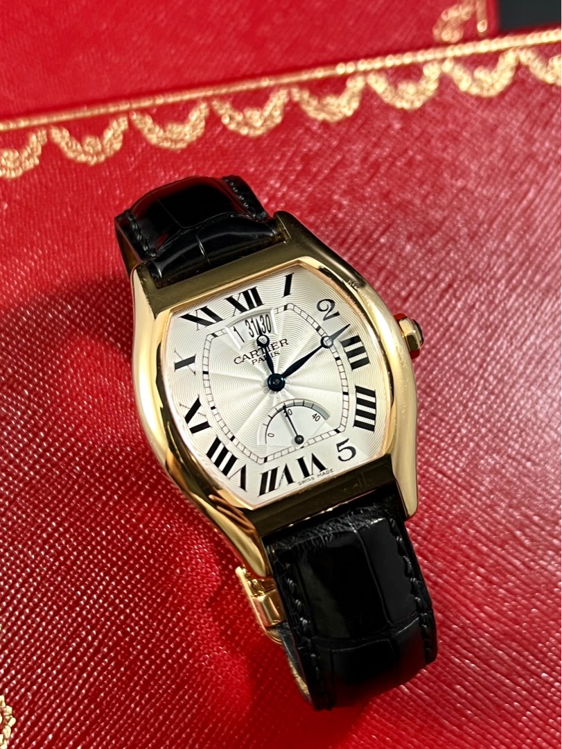 Very Rare Cartier Tortue CPCP Ref. 2689 Yellow Gold Limited