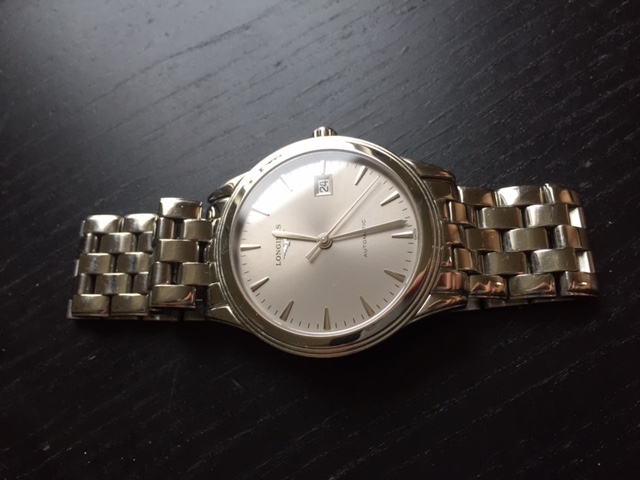 Longines Flagship 35.6 Automatic Stainless Steel White L4.774.4.12