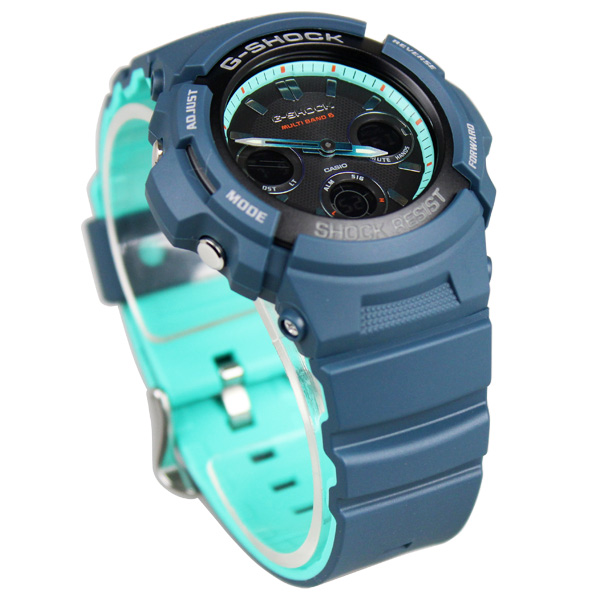 G-SHOCK Digital x Analog G-SHOCK Radio Solar Men's Watch NAVY Navy