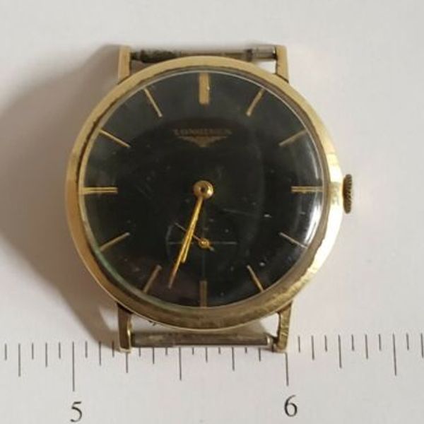 1957 Vintage Longines Wittnauer New York 14K Gold Filled Men's Watch