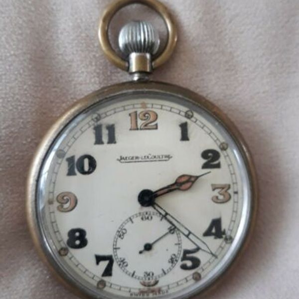 Jaeger lecoultre RAF Military vintage mens pocket watch WatchCharts