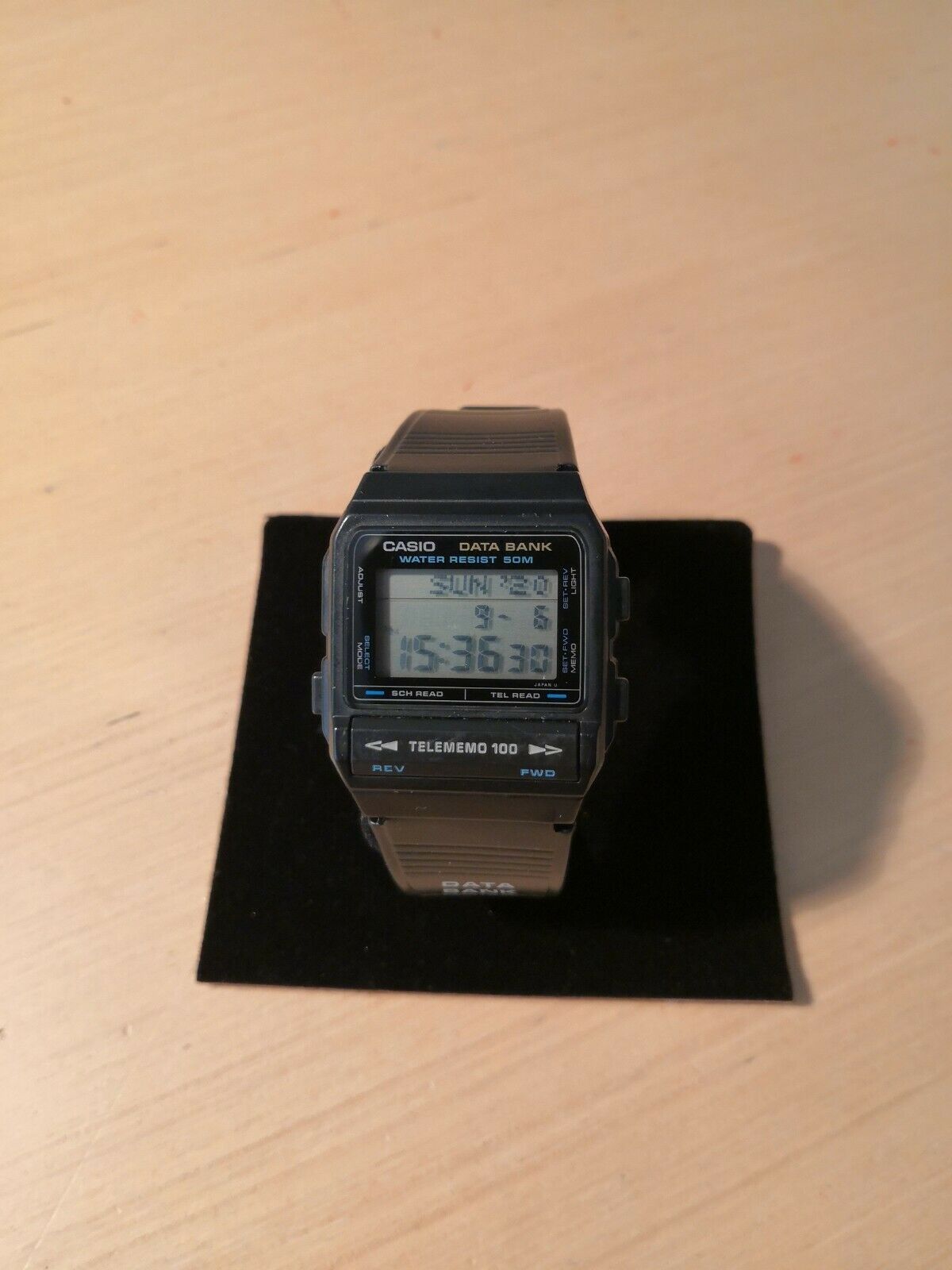 Casio vintage databank Telememo 100 696 DBX 101W Japan rare black 