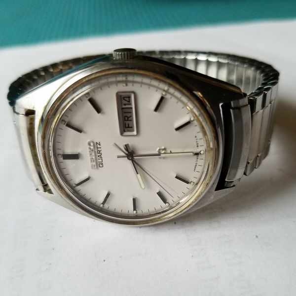 Seiko Stainless Steel watch 7123-8429-P-Normal Wear+Tear of Cosmetics ...