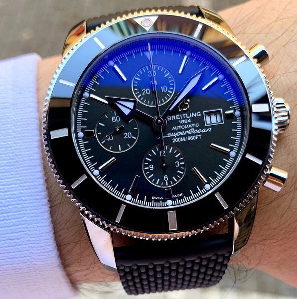 breitling superocean heritage ii chronograph 46