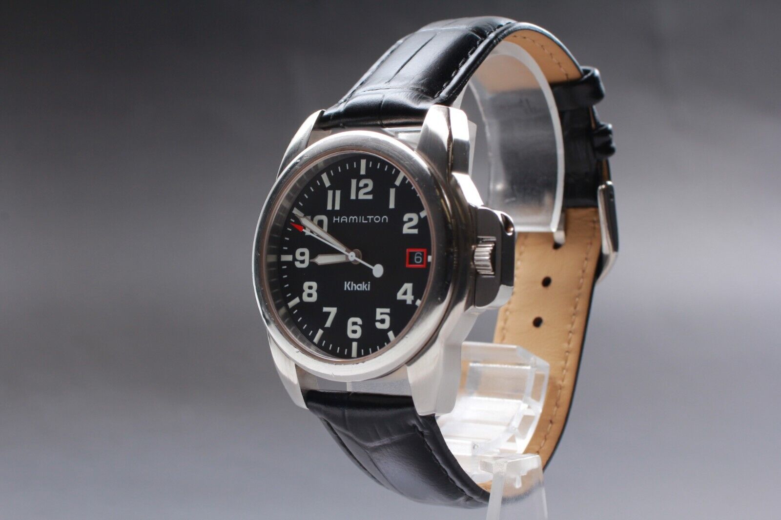 Exc+5] Hamilton Khaki 6309 Quartz Sapphire Crystal Men's Watch