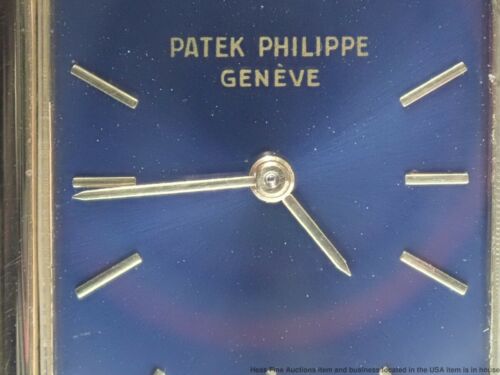 PATEK PHILIPPE, REFERENCE 4224/1 A YELLOW GOLD RECTANGULAR BRACELET WATCH,  MADE IN 1974, Important Watches, 2020