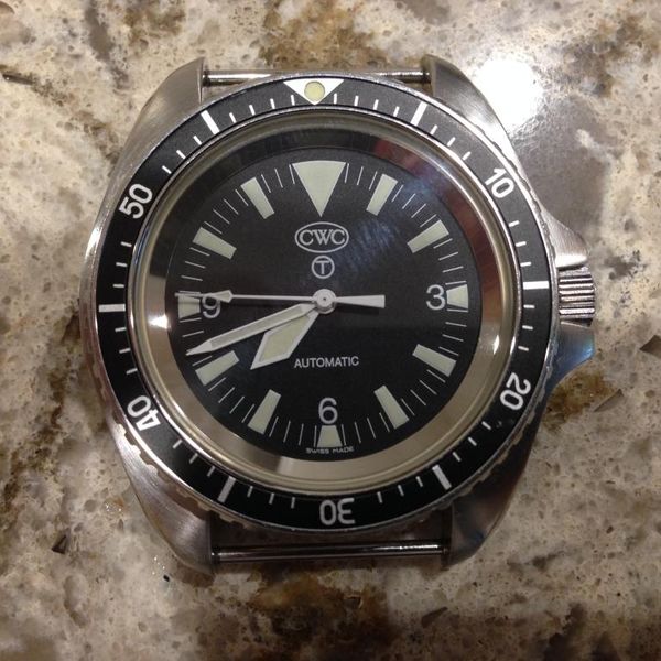 FS: CWC Royal Navy Diver Auto with Tritium Dial $699 | WatchCharts