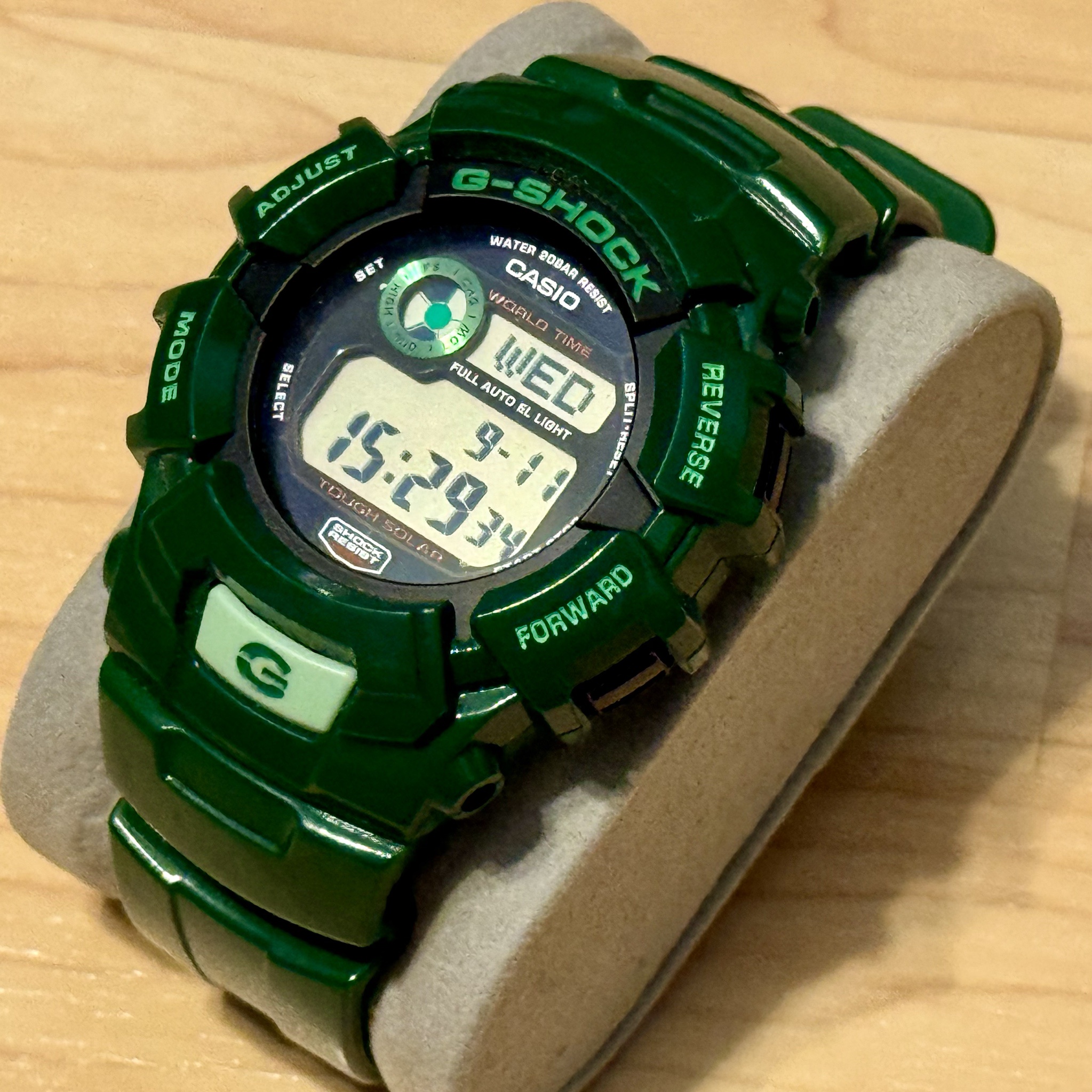 WTS] Casio G-Shock G-2300GR-3 Green Collection Tough Solar Digital