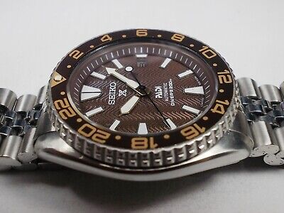 SEIKO 150M DATE DIVERS AUTO MENS WATCH 7002-7000 'BROWN PADI' (SN