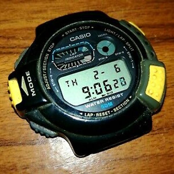 Casio CBX 500 module 1103 retro lcd digital wrist watch