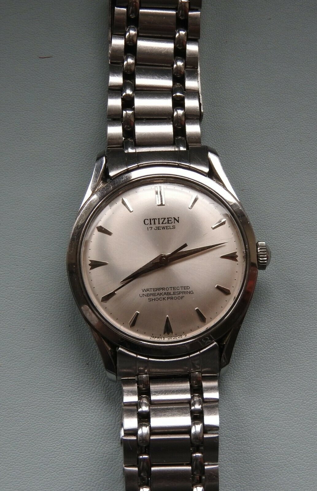 Vintage Citizen Model 63-5537 17 Jewel Shockproof Watch c.1960/70s