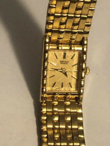 VINTAGE Seiko 1N01-5A69 Women's Gold Tone Analog Watch NEW BATTERY RUNS  PERFECT! | WatchCharts