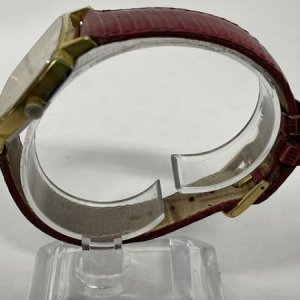 LONGINES 847 4142 手巻き スクエア TV ロンジン Longines Gold Plated Manual Linen Dial TV-Shaped Watch Reference