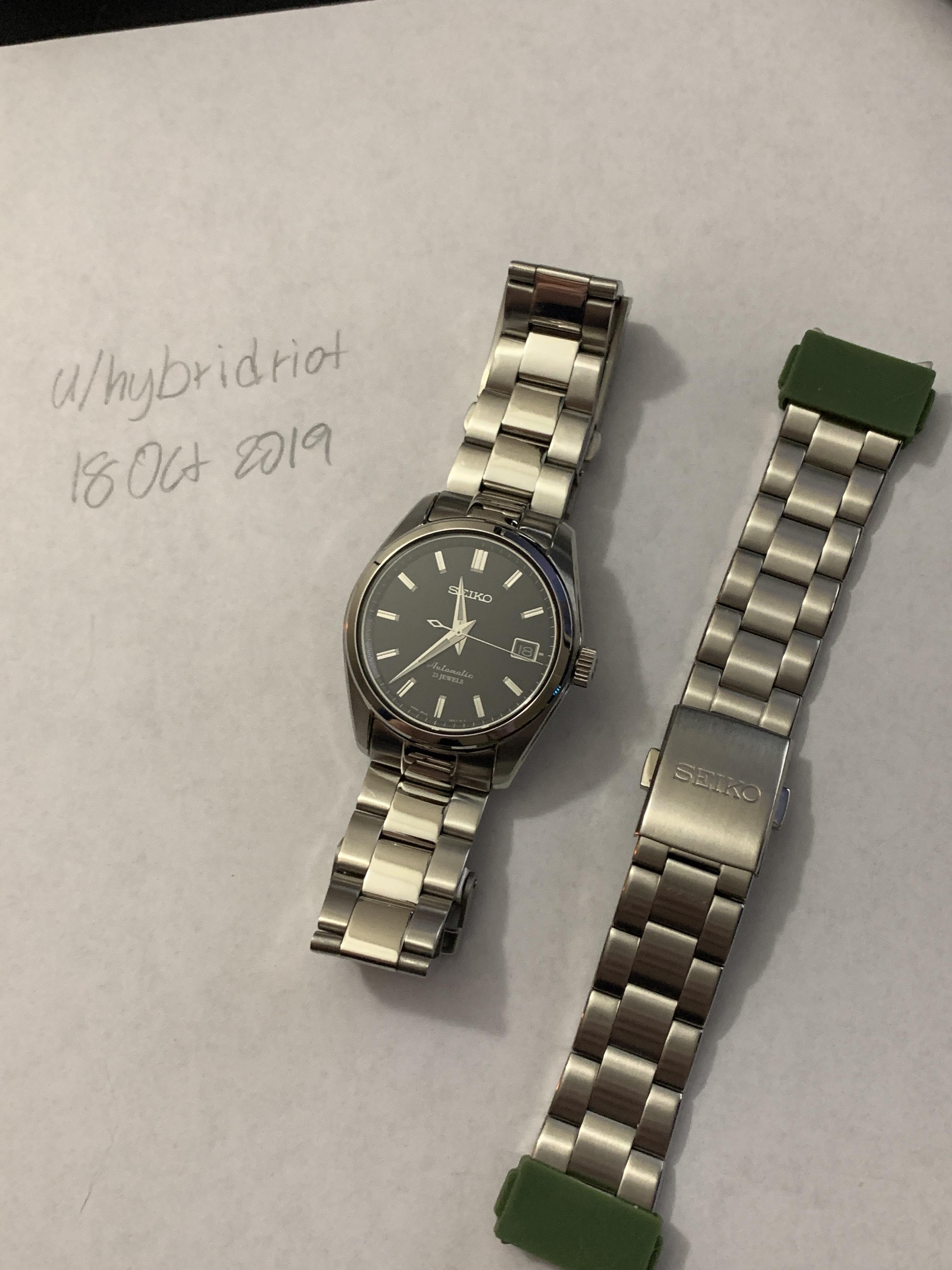 [WTS] Seiko SARB033 W/Strapcode submariner clasp WatchCharts