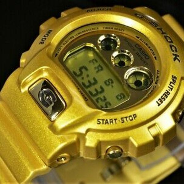 BRAND NEW CASIO G-SHOCK DW-6900GD-9 CRAZY GOLD LIMITED RARE 100