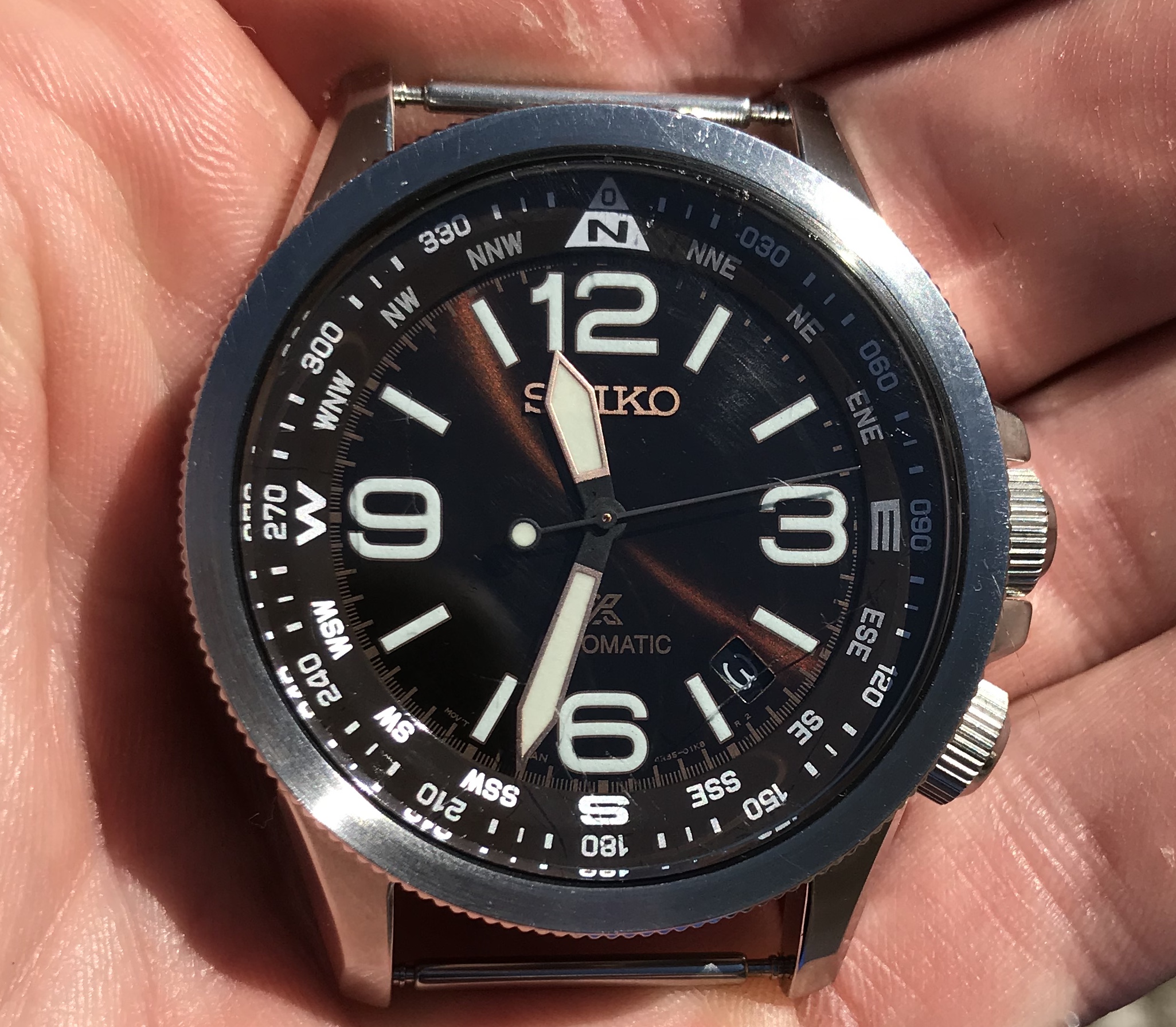 Seiko SRPA95P9 Land Prospex internal compass 160.00 WatchCharts