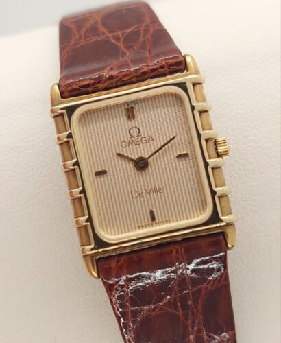 Rare OMEGA De Ville Quartz Ref.591.0308 Cal.1450 GP Vintage Mint Ladies Watch WatchCharts Marketplace