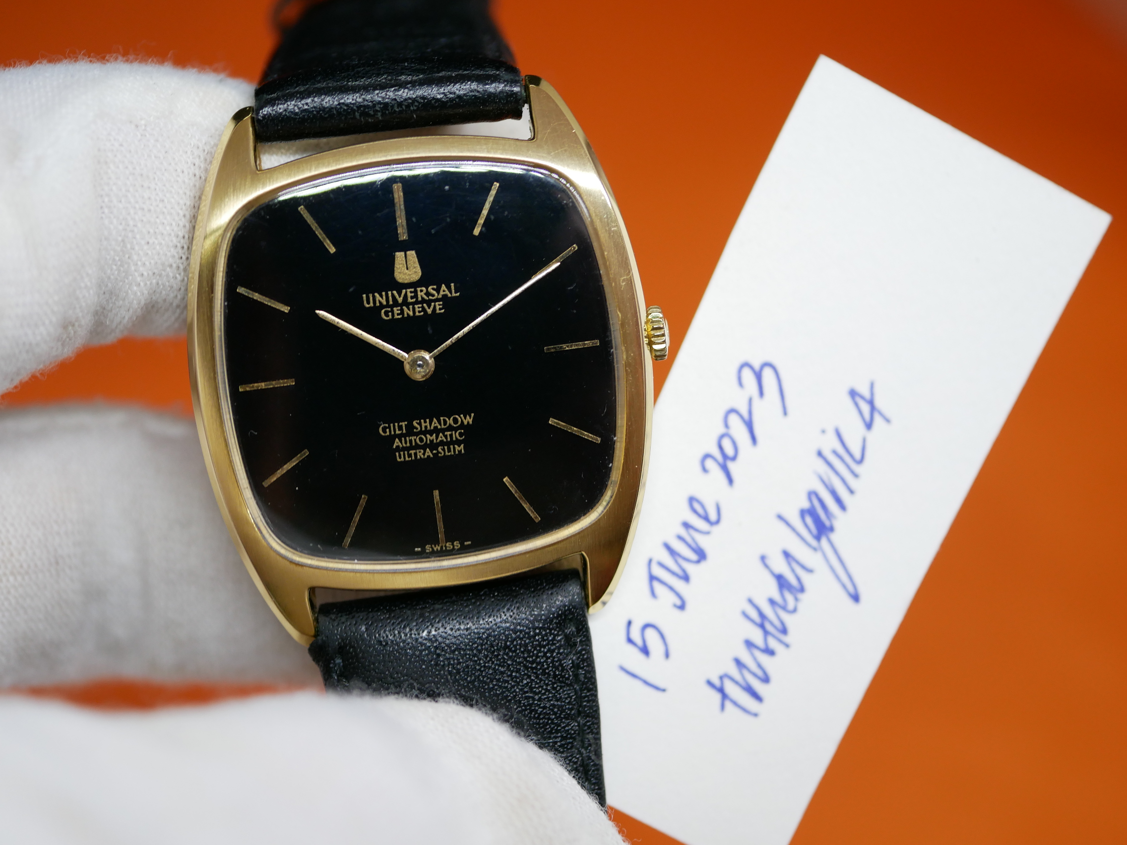 UNIVERSAL GENEVE GILT SHADOW 566155