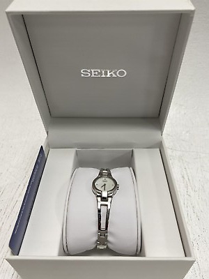 Seiko 1N00 0GM0 Movement Japan Watch Silver Tone St. Steel Water