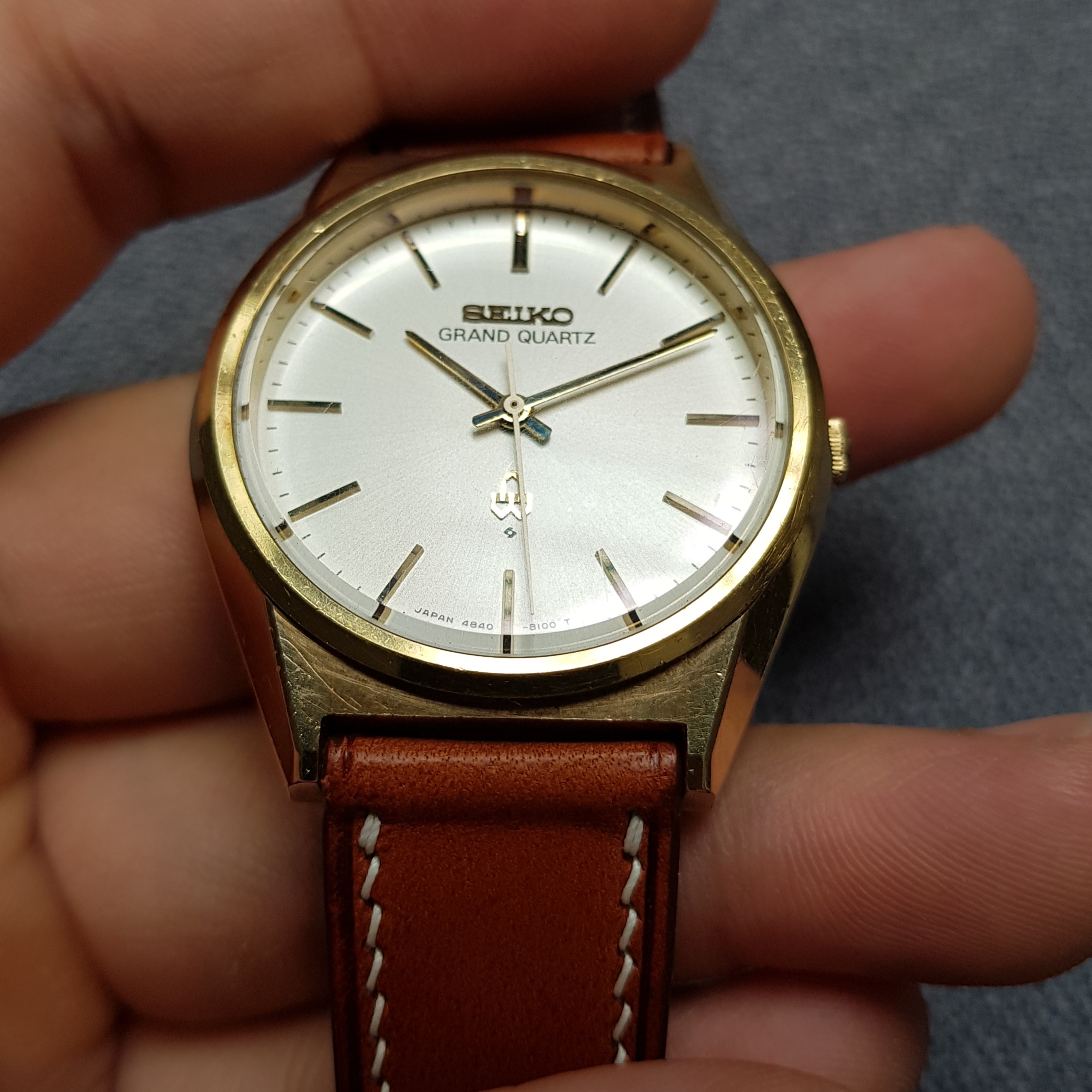 WTS] Seiko Grand Quartz Cap Gold 4840-8110 | WatchCharts Marketplace